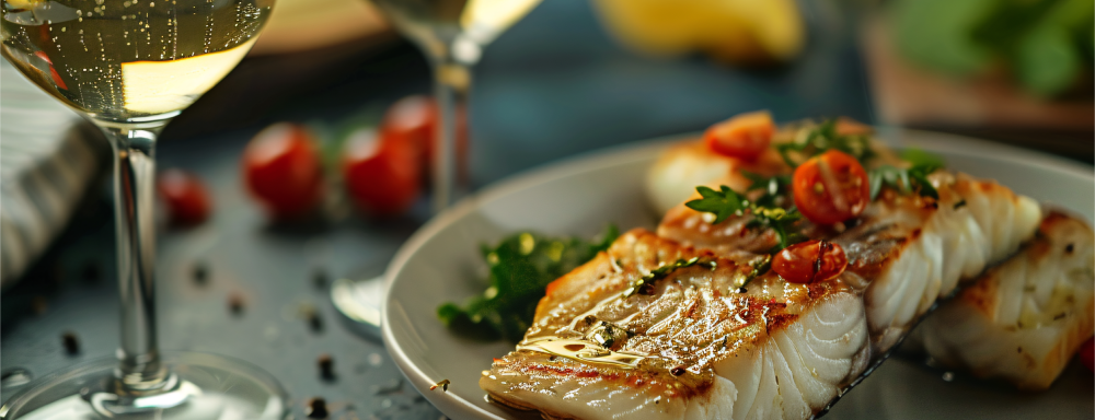 pesce e vino
